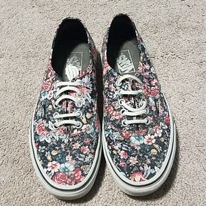 Floral Vans